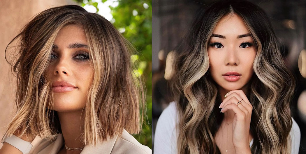 money piece womens hair